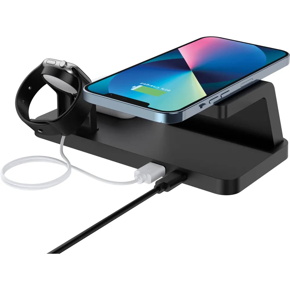 Wireless 3lü Şarj İstasyonu PWB-285 Promosyon Ürünü Görsel 2