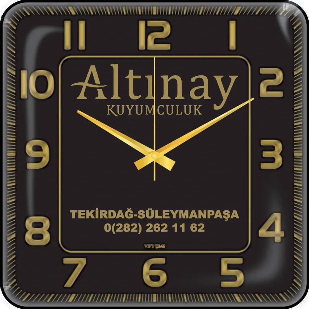 Bombe Cam Duvar Saatleri