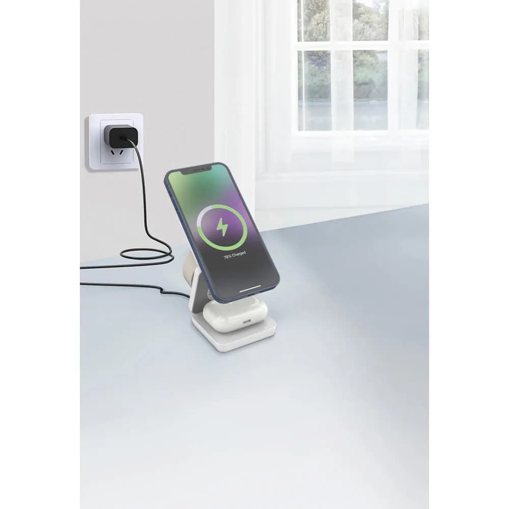 Promosyon Wireless 3lü Şarj İstasyonu PWB-220 - Kıranay Basım