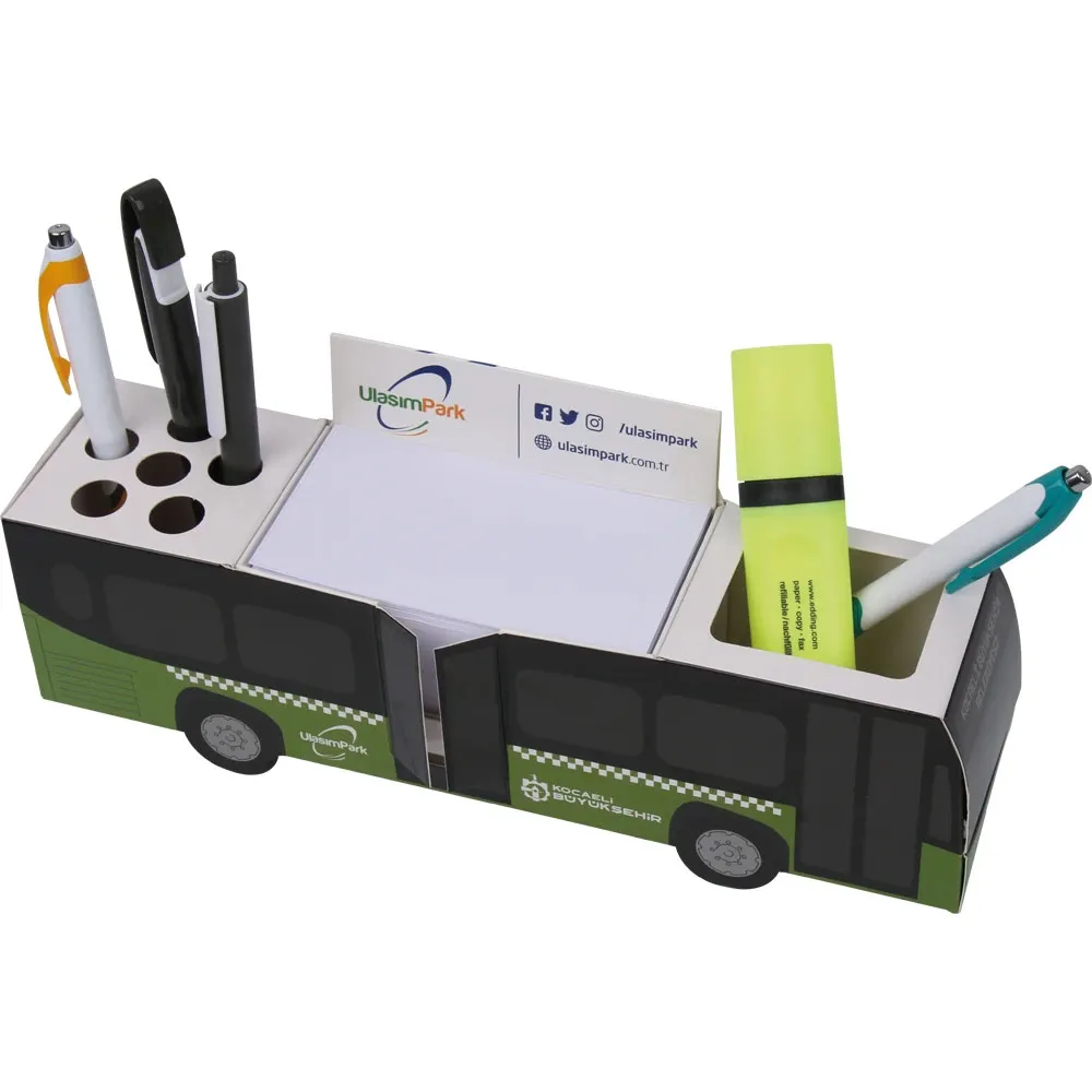 BLK-011 Otobüs Bloknot Promosyon Ürünü Görsel 2