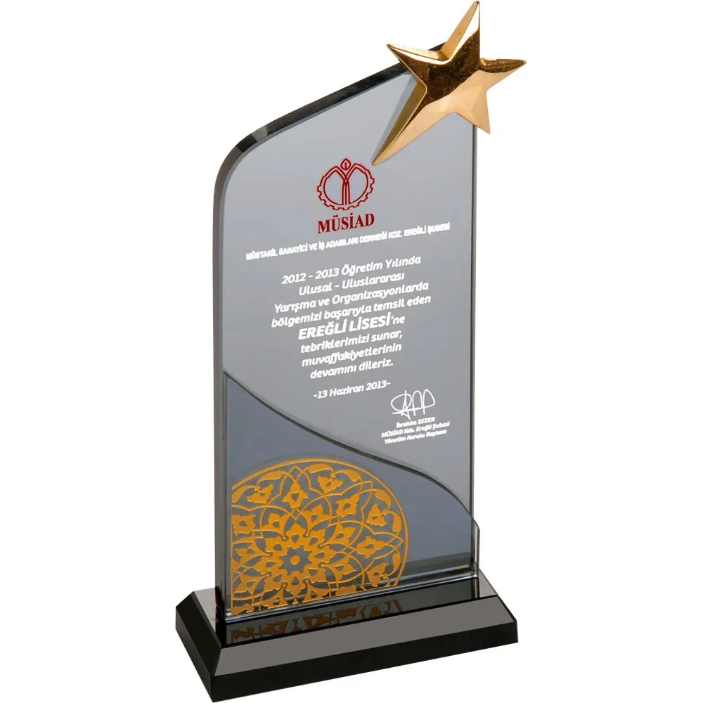 Promosyon EKT-101 Kristal Plaket - Kıranay Basım