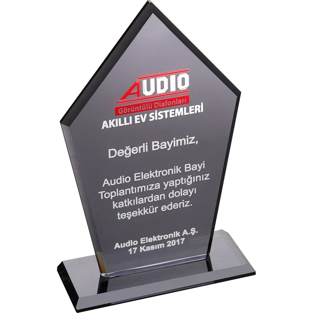 Promosyon EKT-161-FM Kristal Plaket - Kıranay Basım