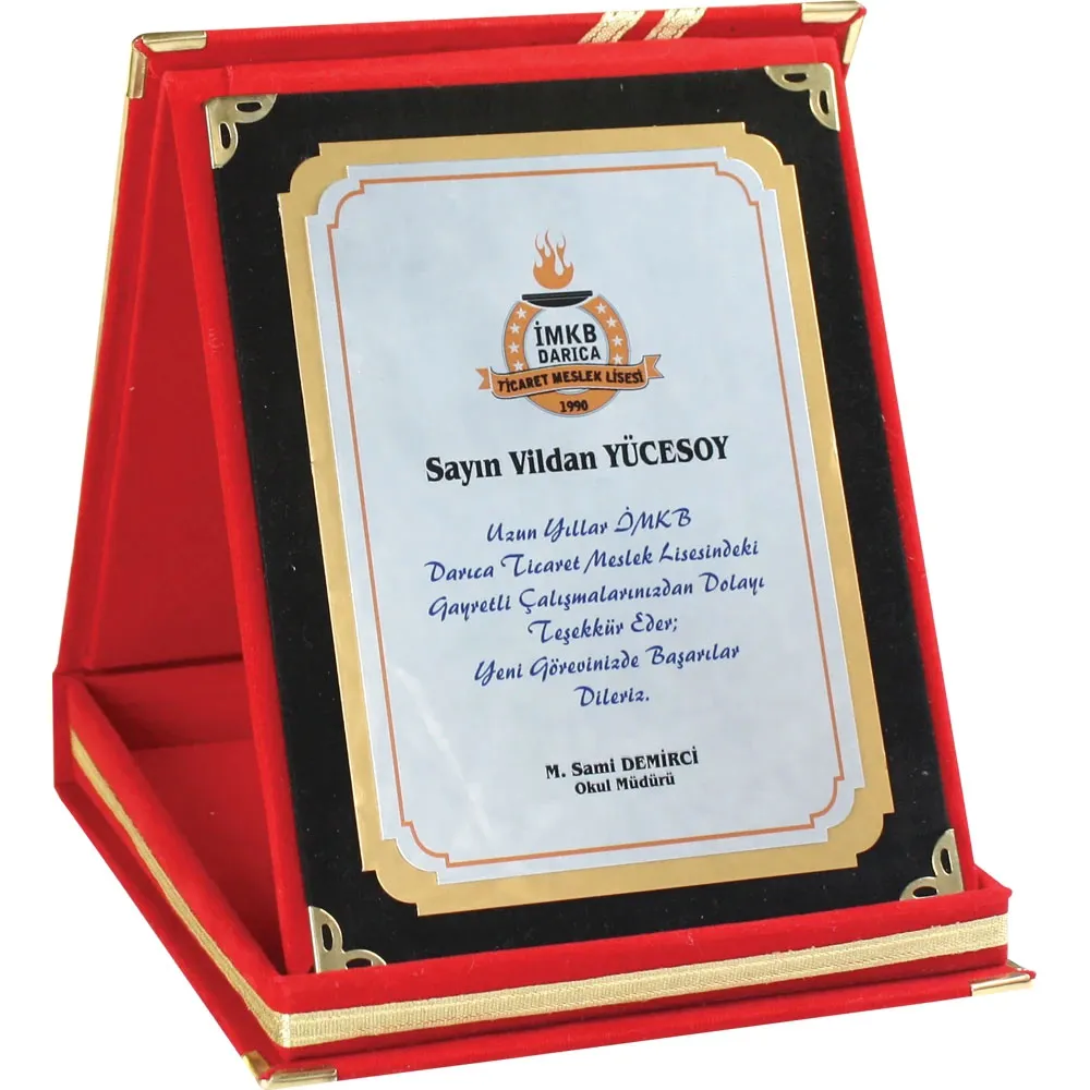 Promosyon AP-01K-12x16 Albüm Plaket - Toptan Baskılı
