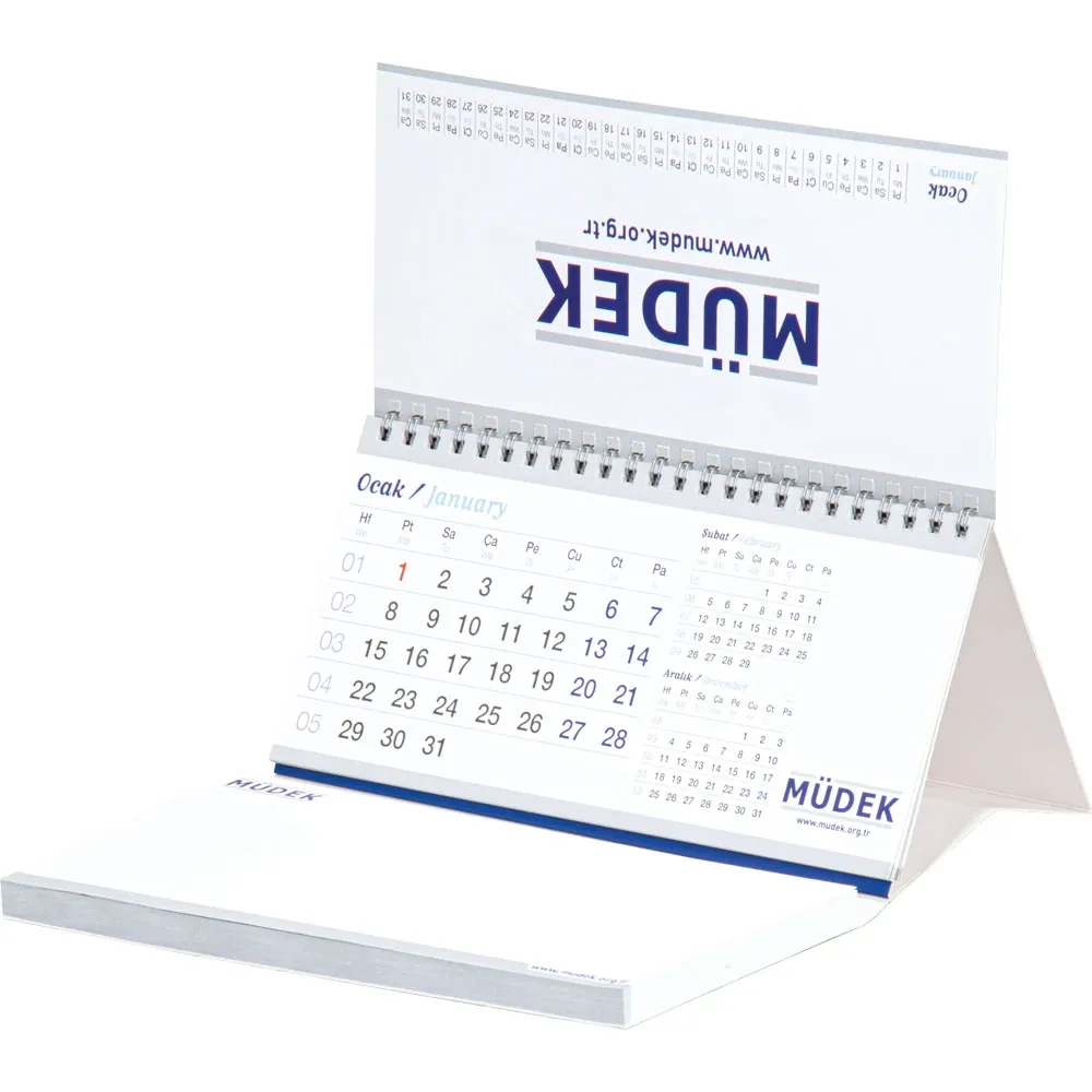 AMT-11 Notluklu Masa Takvimi Promosyon Ürünü Görsel 3