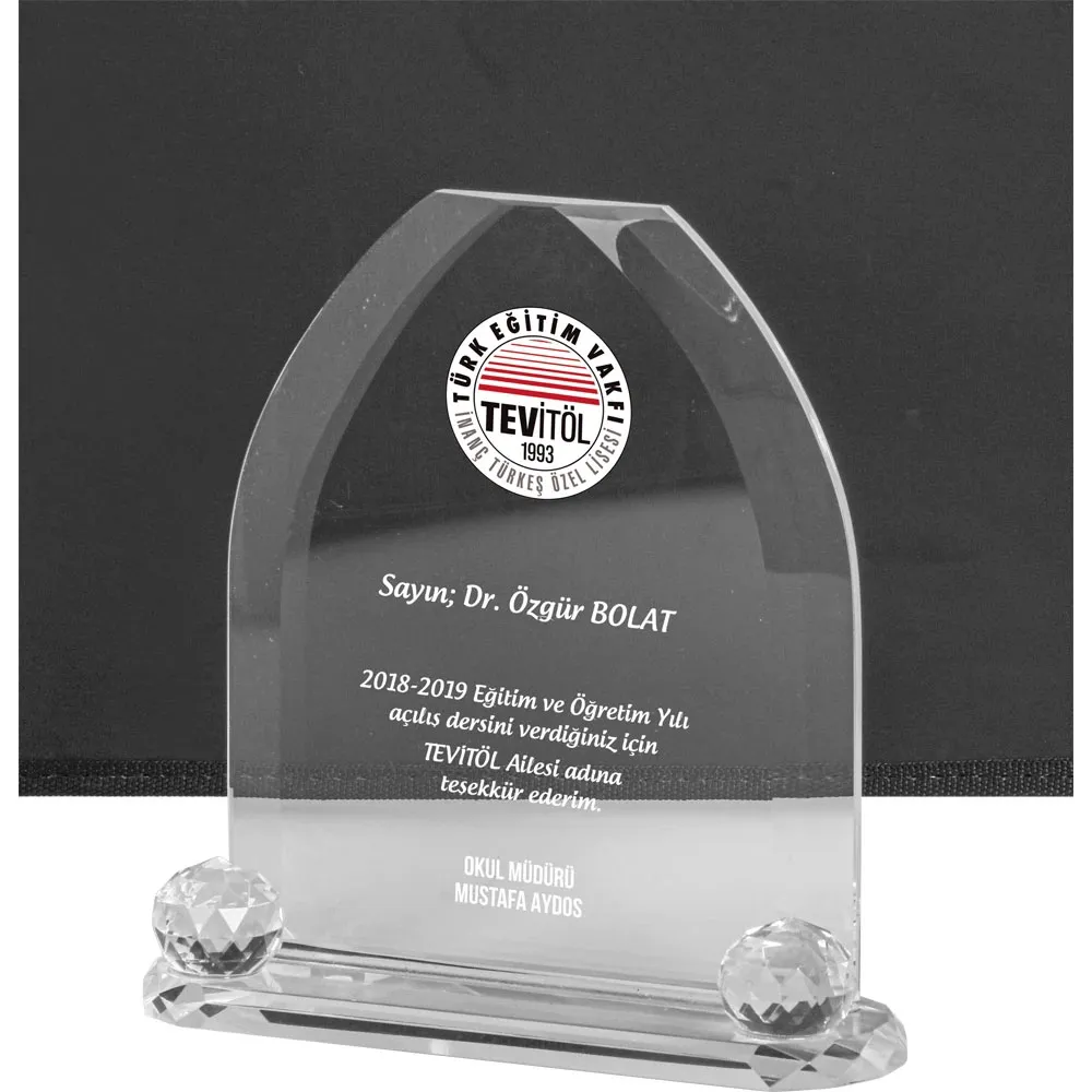 Promosyon EKT-209 Kristal Plaket - Kıranay Basım