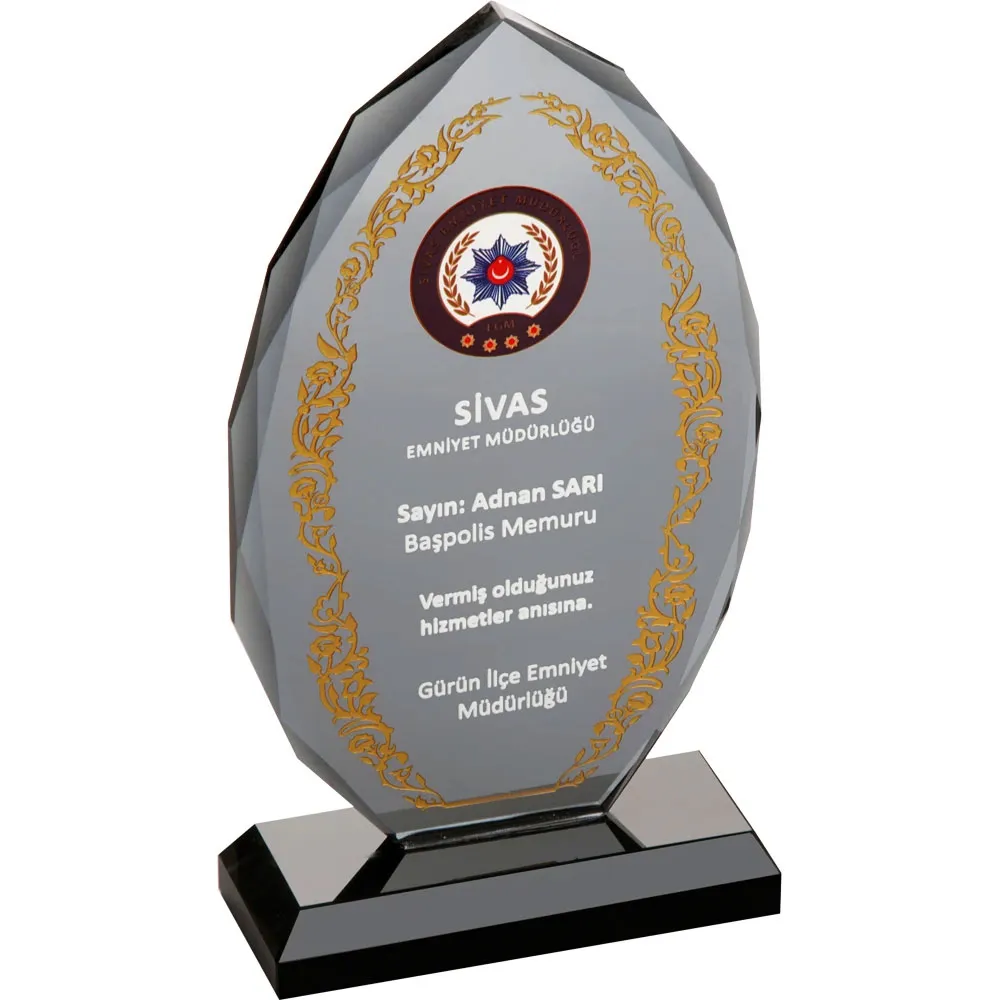 Promosyon EKT-155 Kristal Plaket - Kıranay Basım