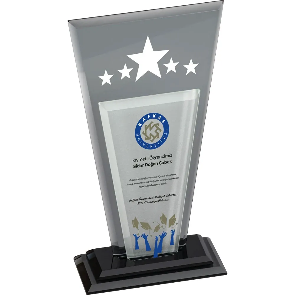 Promosyon EKT-360 Kristal Plaket - Kıranay Basım