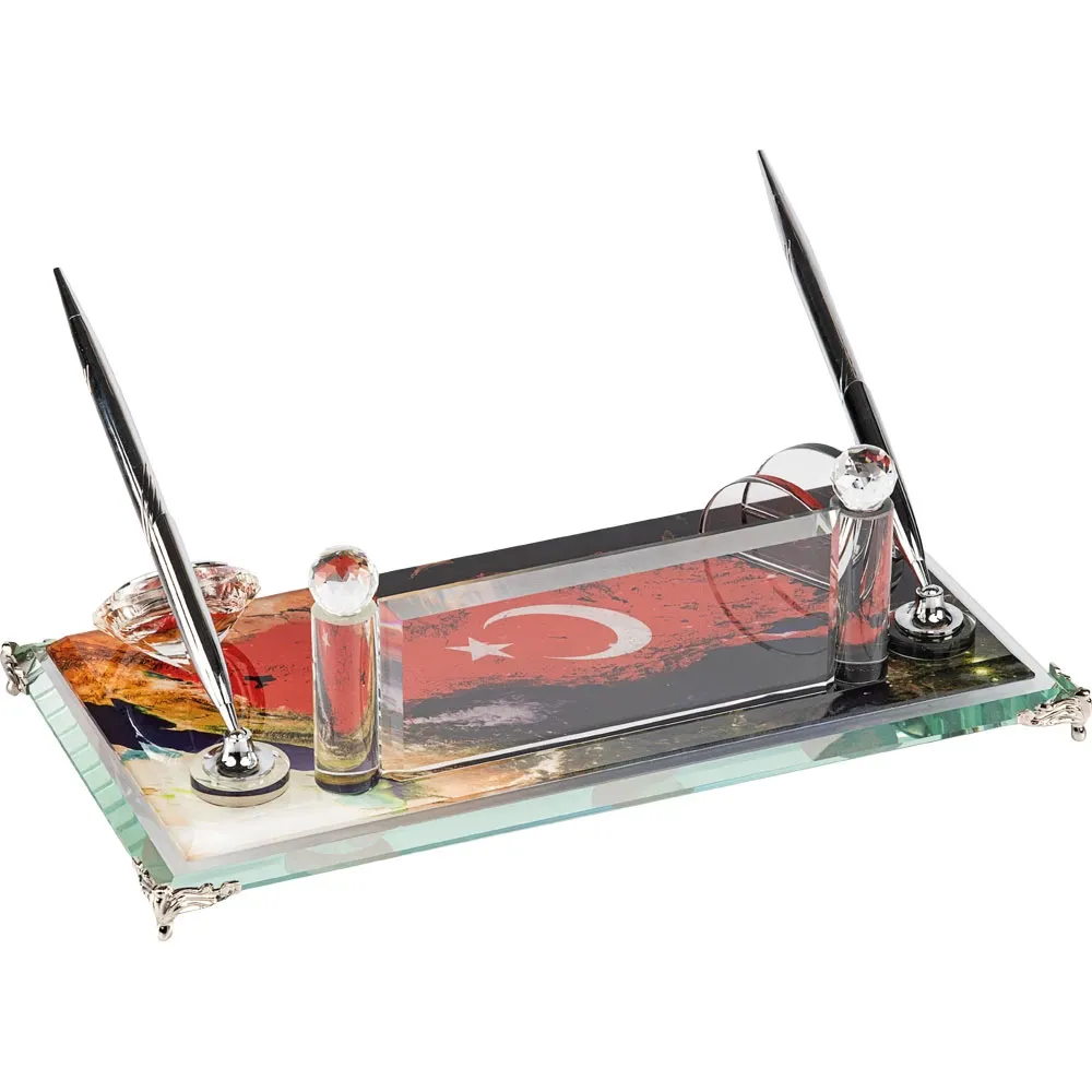 KM-10 Kristal Masa Seti Promosyon Ürünü Görsel 2