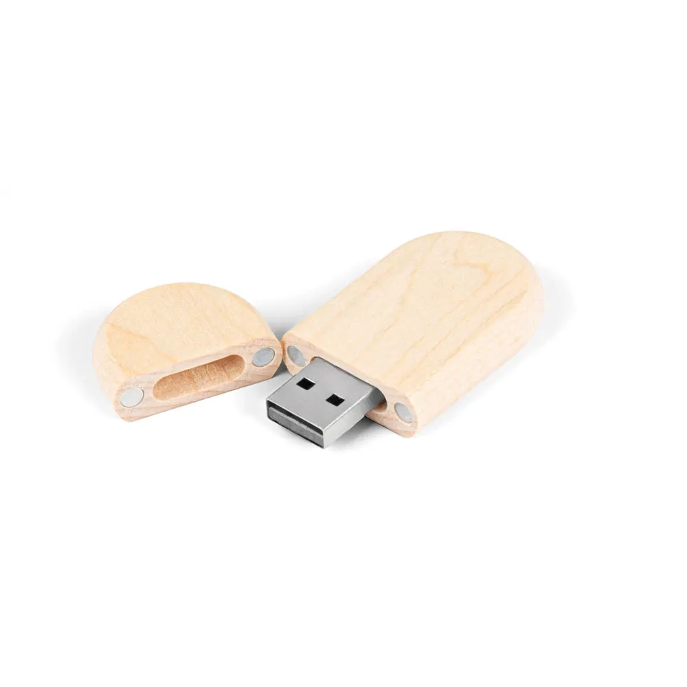 Promosyon 8192-16GB Ahşap USB Bellek - Toptan Baskılı