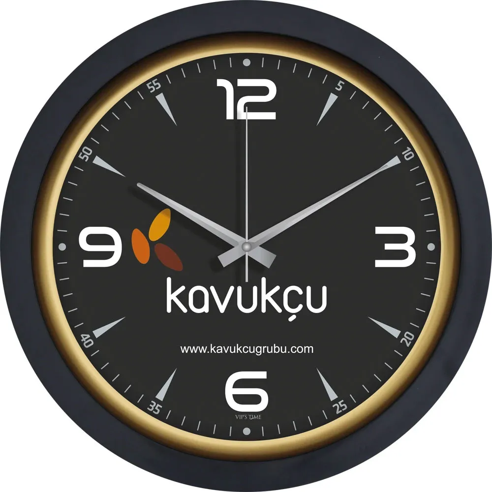 Promosyon V30-546-SA Plastik Duvar Saati - Kıranay Basım