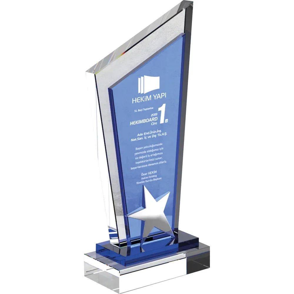 Promosyon EKT-770 Kristal Plaket - Kıranay Basım